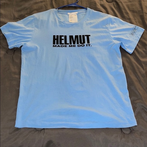 helmut made me do it shirt